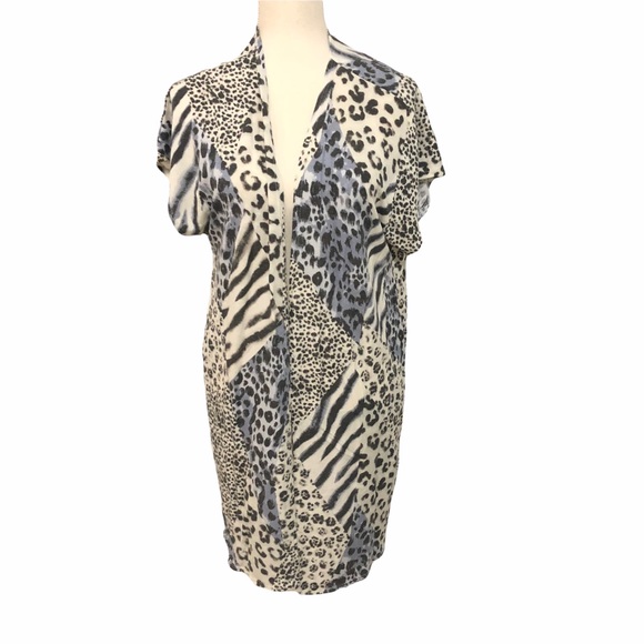 Animal Print Kimono NWT - Picture 2 of 4